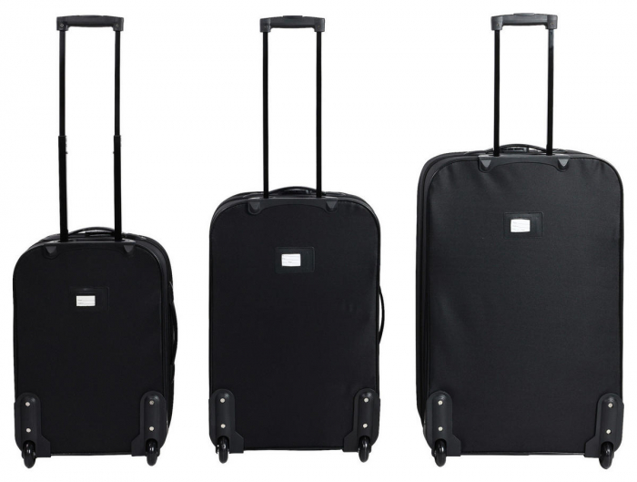 Set de Trolere Călătorie – 3 piese, negru [7]