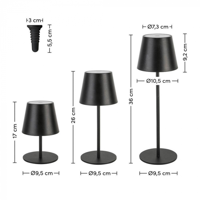 Veioza LED portabila [8]