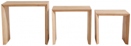 Set masute de cafea lemn [2]