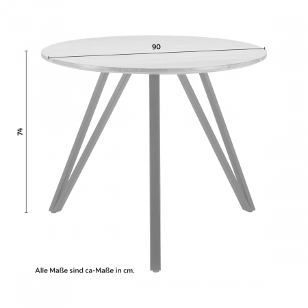 Masa rotunda de lemn [2]