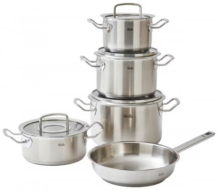 Vesela - Set de oale ORIGINAL-PROFI COLLECTION®, 5 piese, din inox profesional pentru gătit de înaltă calitate