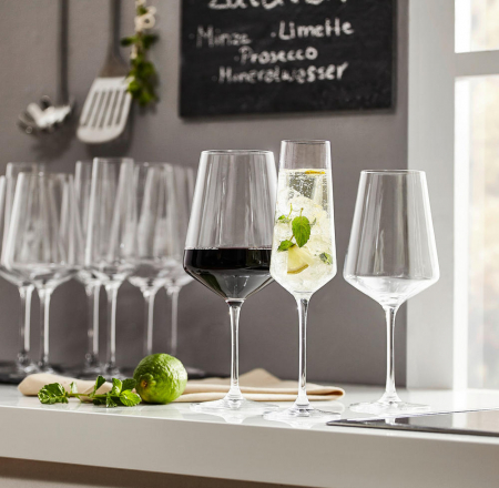 Set de pahare 18 piese - pentru vin rosu, vin alb si vin spumant [1]
