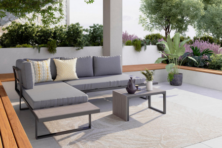 Set mobilier de grădină pentru 4 persoane [2]