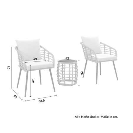 Set terasa cu 2 scaune si o masa [2]