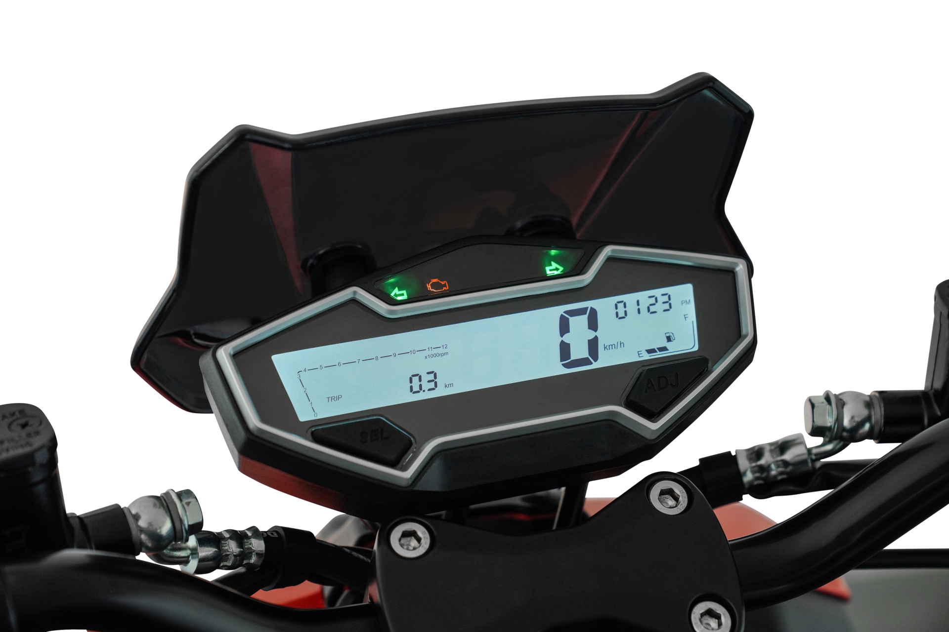 Keeway Fact X 125 bord digital