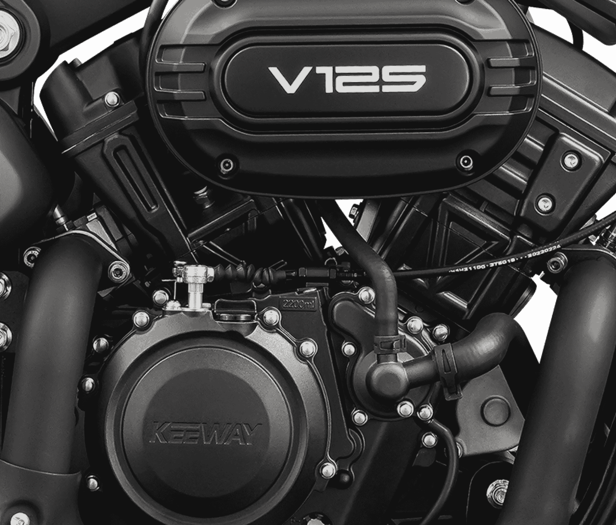 Keeway RK V125C motor V-Twin