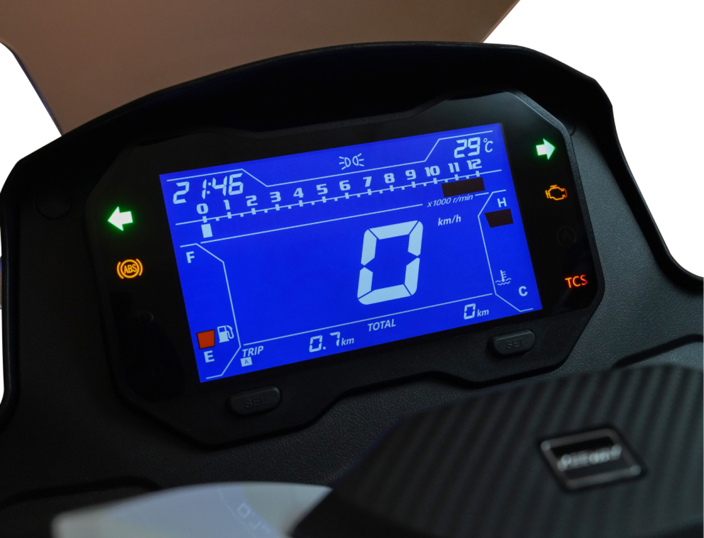 Keeway Terrafina 350i display LCD