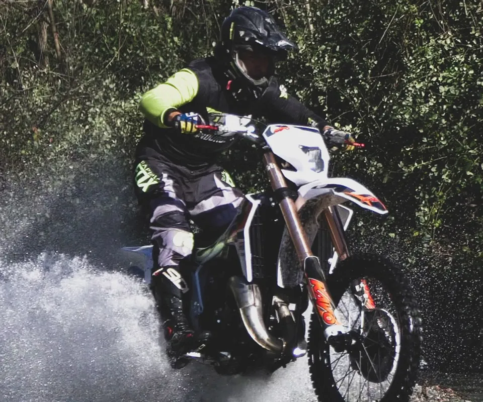 KAYO KT250 geometrie enduro