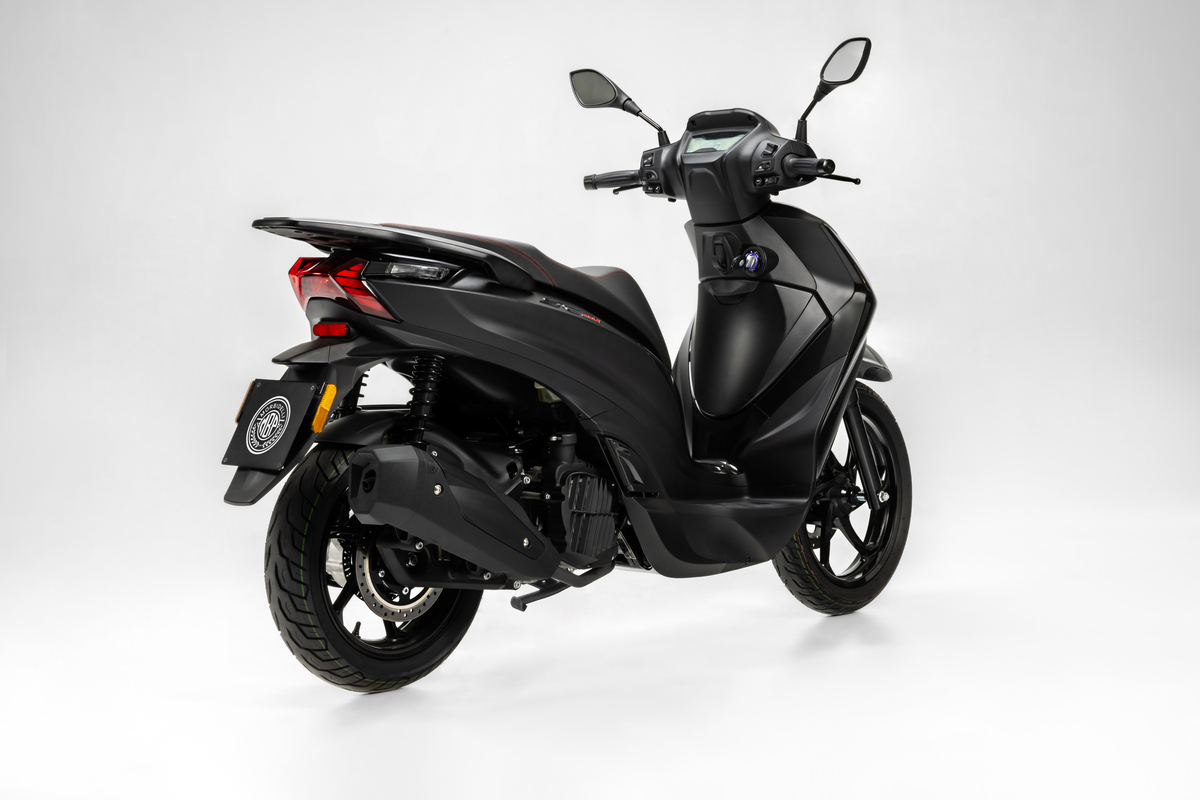 Morbidelli SC125LX detaliu design