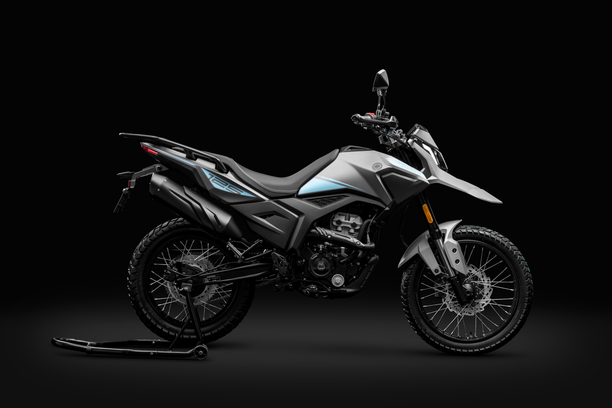 Morbidelli T125 Storm Grey vedere laterală