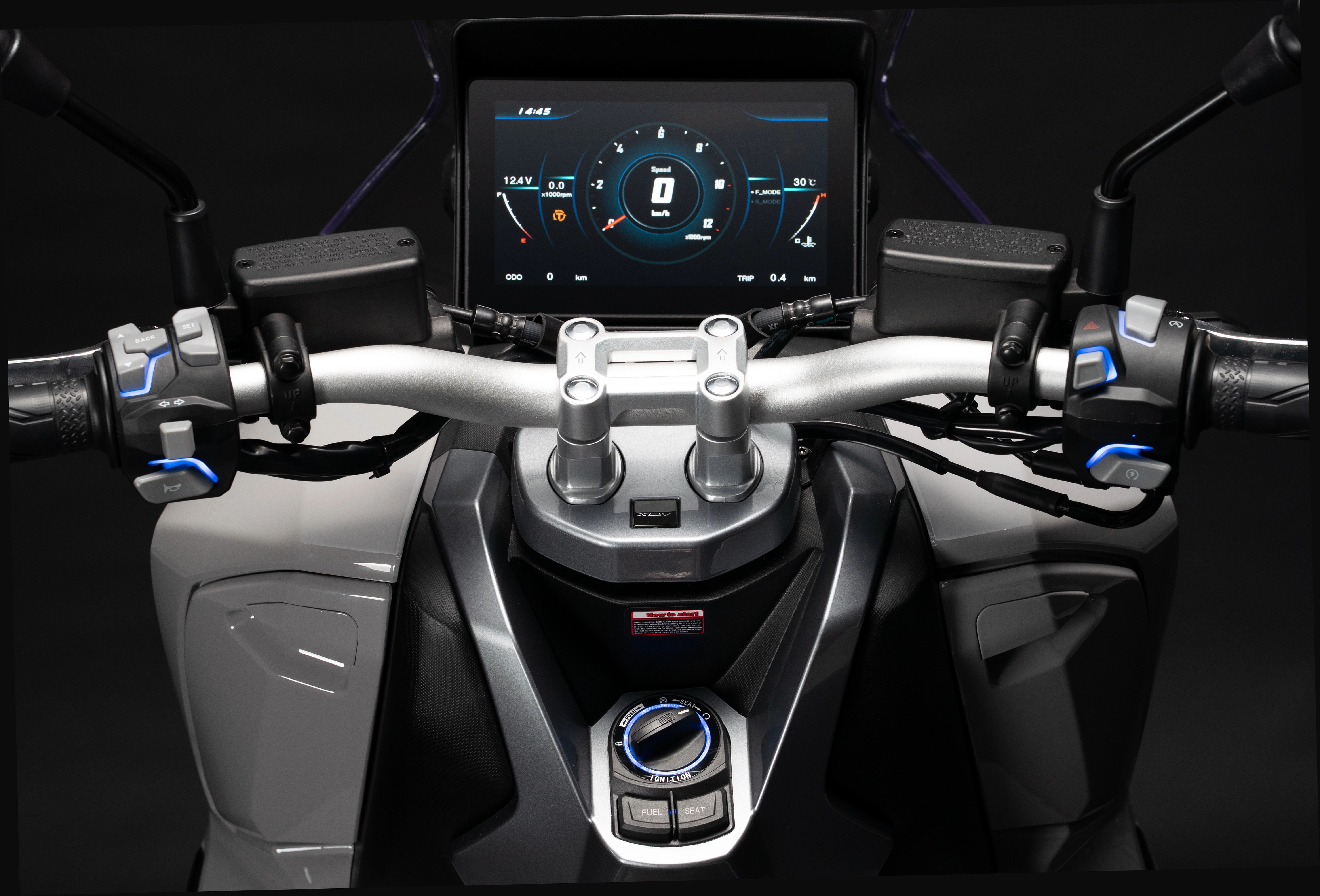 Keeway XDV 125 EVO PRO detalii tehnologie
