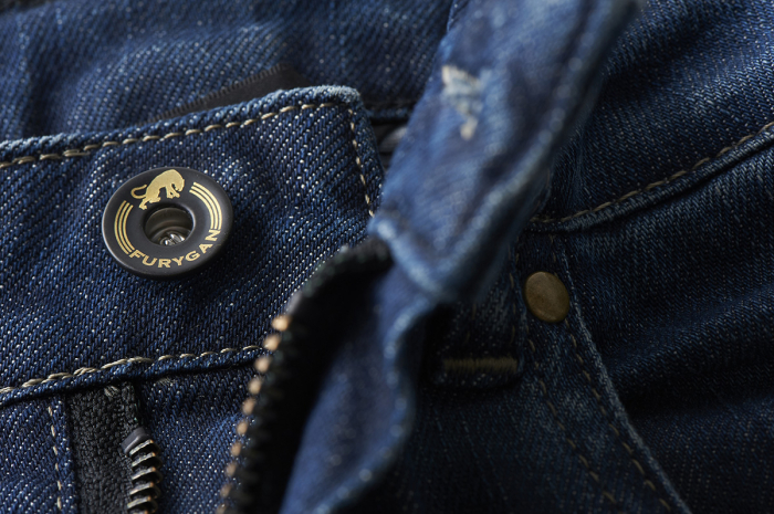 Blugi moto de damă Furygan Purdey Lady de vară, albastru denim [4]