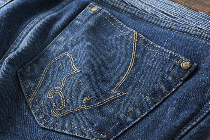 Blugi moto de damă Furygan Purdey Lady de vară, albastru denim [5]