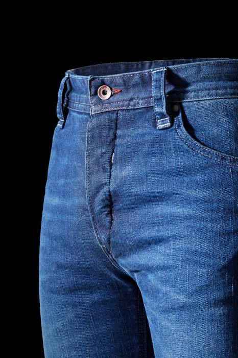 Blugi moto Furygan D12 X Kevlar Straight, albastru stonewash [8]