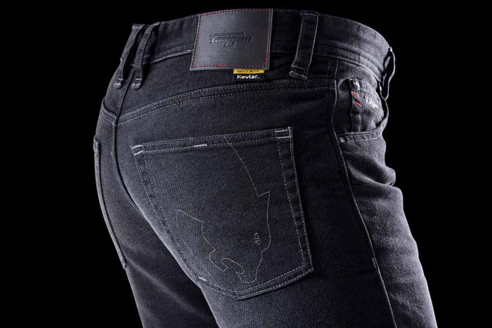 Blugi moto Furygan D12 X Kevlar Straight, negru [6]