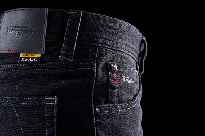 Blugi moto Furygan D12 X Kevlar Straight, negru [7]