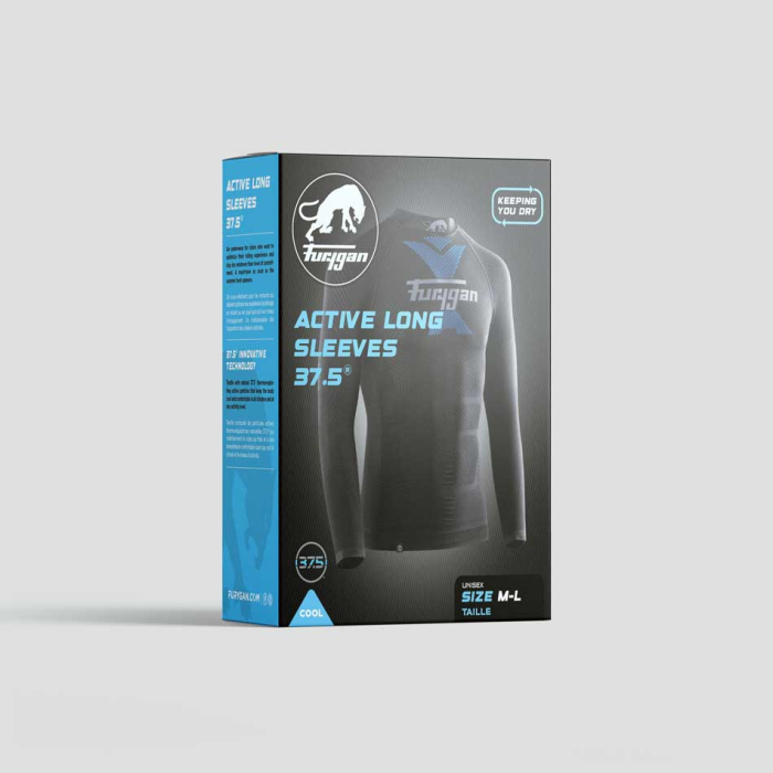 Bluză termică moto Furygan Active 37.5, negru [2]