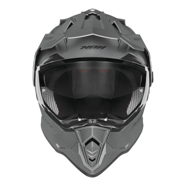 Cască moto adventure NOX N312 Gri Titan Mat [2]
