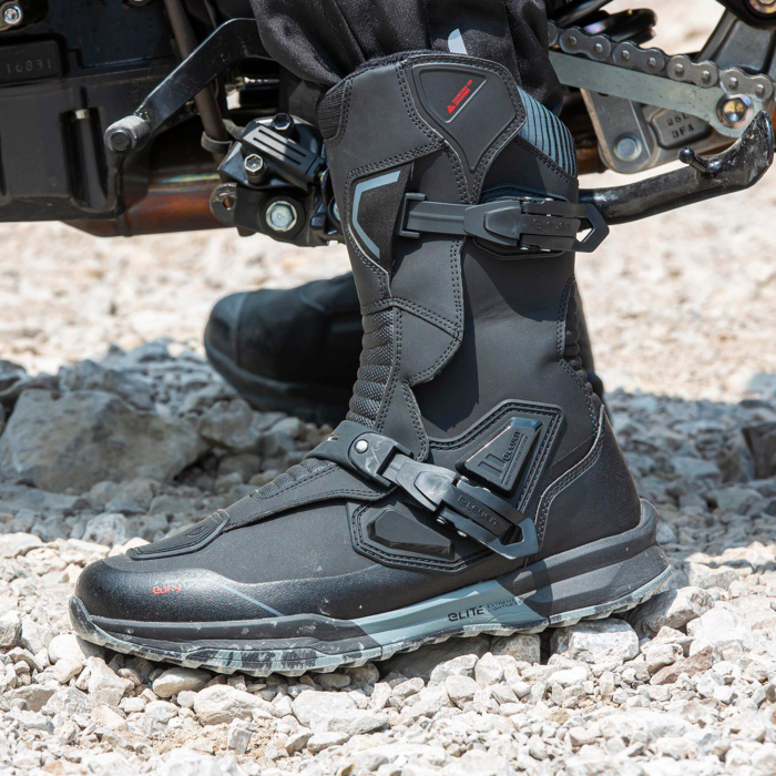 Cizme moto adventure impermeabile Eleveit Tonale WP, negru [6]