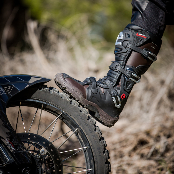 Cizme moto enduro impermeabile Eleveit X Privilege WP Enduro, maro [5]