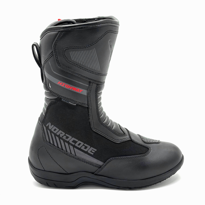 Cizme moto Nordcode Highway WP, negru [2]