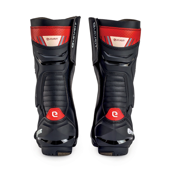 Cizme moto racing Eleveit S Miura Evo Air, negru/alb [7]