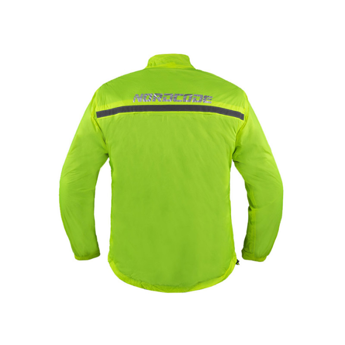 Costum de ploaie moto Nordcode Rainsuit Light, negru/fluo [2]