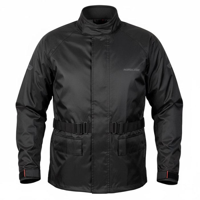Geacă de ploaie moto Nordcode Rain, negru [2]