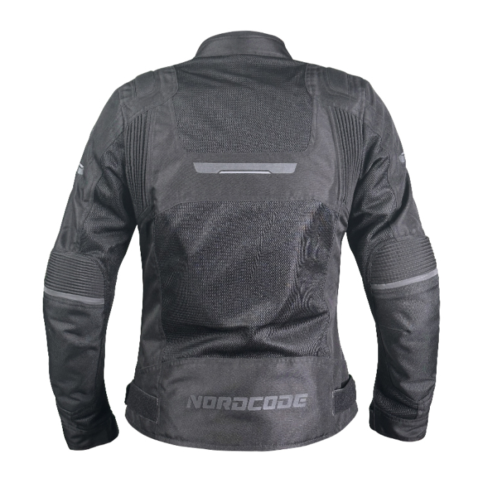Geacă moto damă Nordcode Escape WP de vară cu membrană, negru [3]