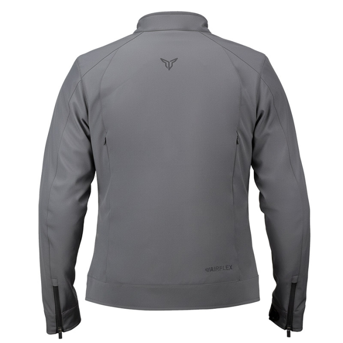 Geacă moto damă Nordcode Polo softshell urbană, gri închis [3]