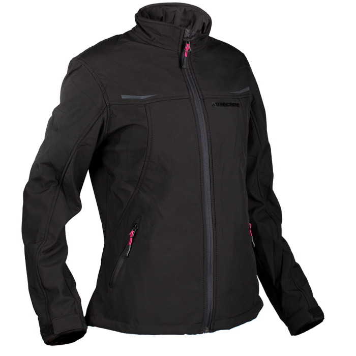 Geacă moto damă Nordcode Pulse softshell, negru [4]