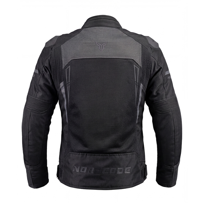 Geacă moto damă Nordcode Top Speed Air WP de vară cu membrană, negru/gri închis [3]