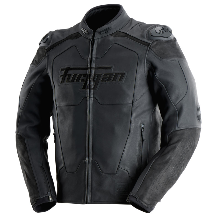 Geacă moto din piele Furygan Ridley, negru [3]