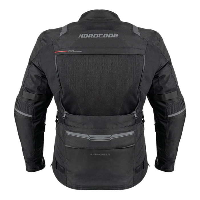 Geacă moto Nordcode Adventure Evo 24 adventure 4 sezoane, negru total [3]