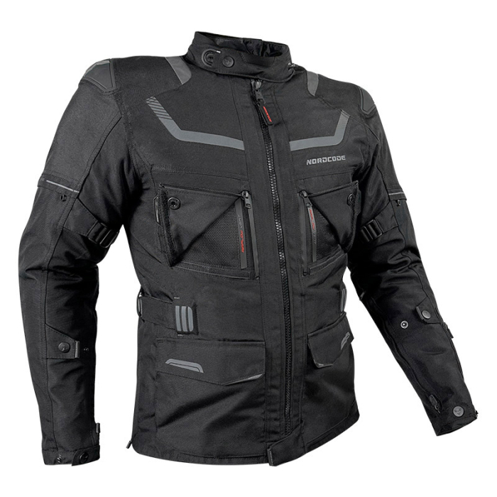 Geacă moto Nordcode Adventure Evo 24 adventure 4 sezoane, negru total [4]