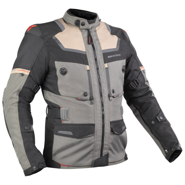 Geacă moto Nordcode Adventure Evo 24 adventure 4 sezoane, oliv/gri/nisipiu [6]