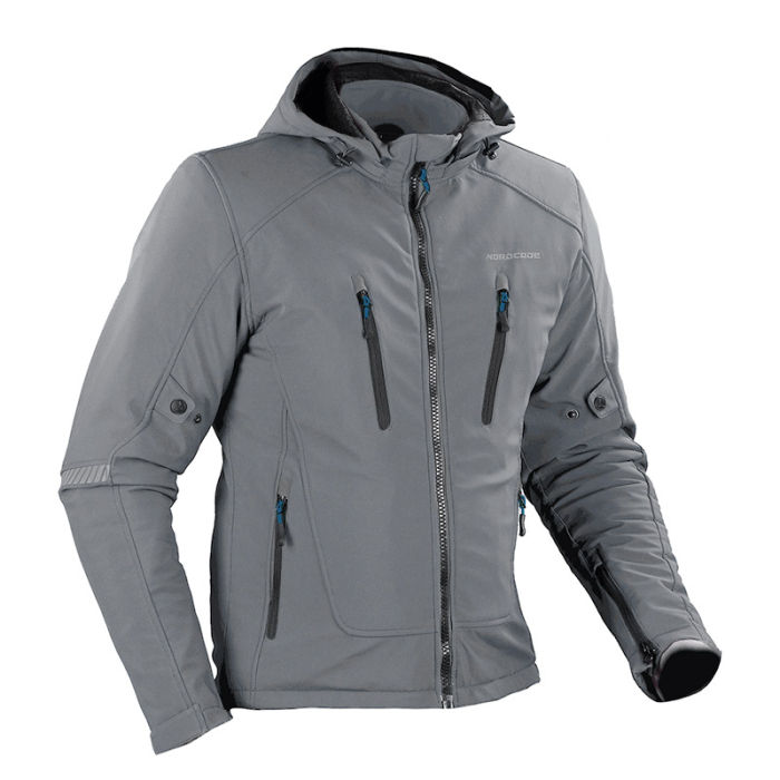 Geacă moto Nordcode Citizen Pro softshell urbană, gri [3]