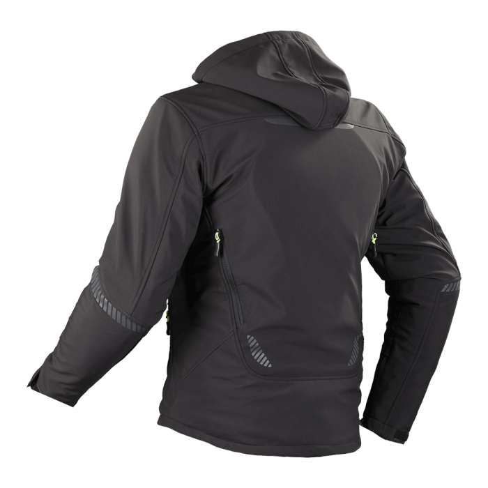 Geacă moto Nordcode Citizen Pro softshell urbană, negru [4]