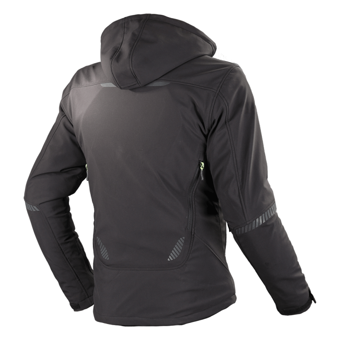 Geacă moto Nordcode Citizen Pro softshell urbană, negru [5]
