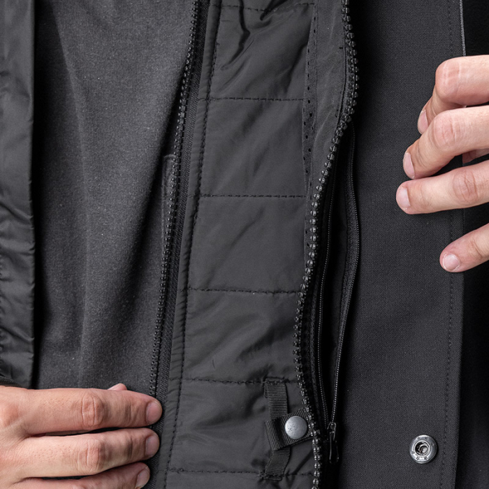 Geacă moto Nordcode Delta laminată impermeabilă, negru [4]