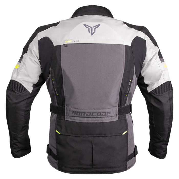 Geacă moto Nordcode Dust de iarnă impermeabilă, negru/gri [4]