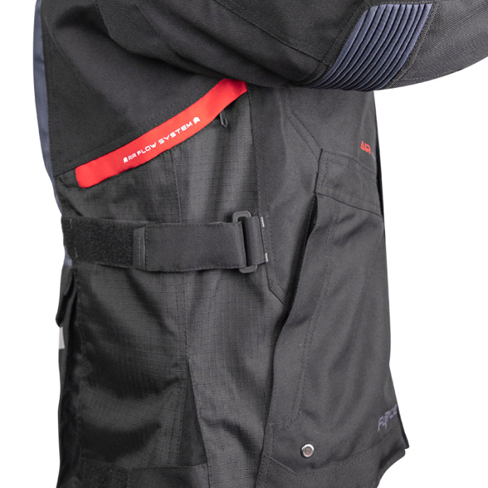Geacă moto Nordcode Force de iarnă impermeabilă, negru/gri [5]