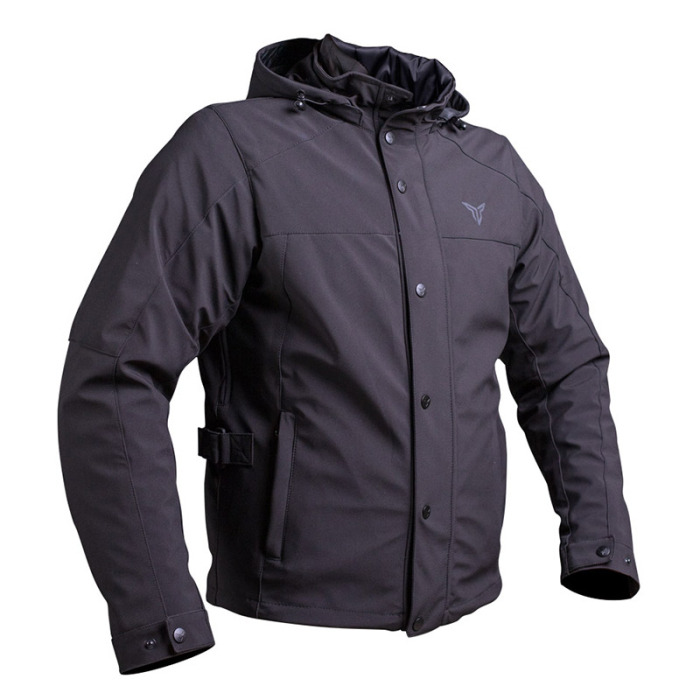 Geacă moto Nordcode Milano Evo softshell urbană, negru [2]