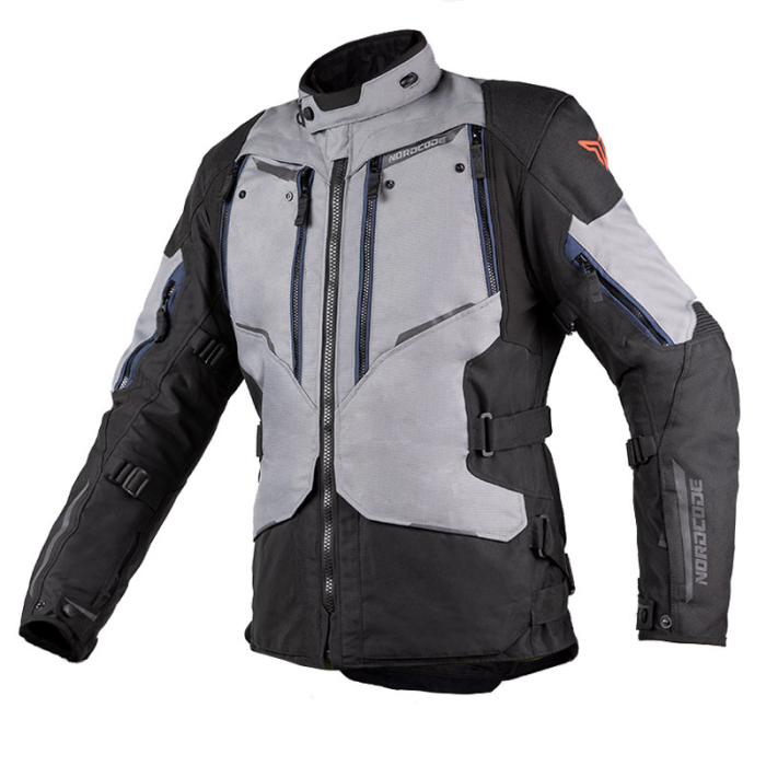 Geacă moto Nordcode Odyssey touring 4 sezoane, gri închis/negru [2]