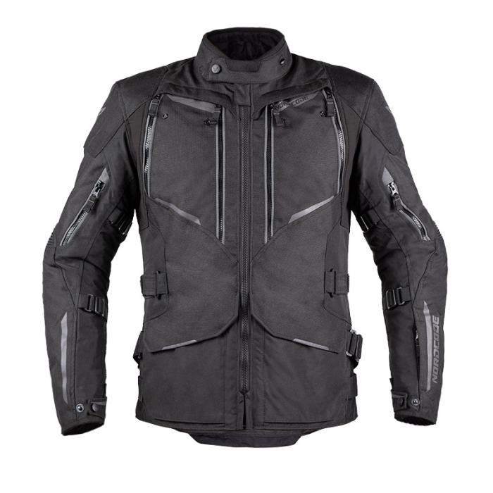 Geacă moto Nordcode Odyssey touring 4 sezoane, negru total [2]