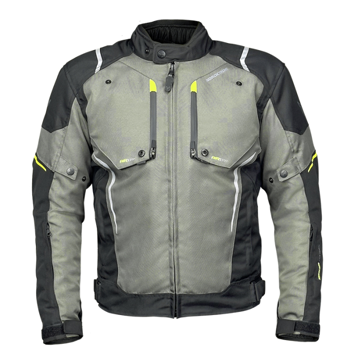 Geacă moto Nordcode Pantera 4 sezoane, oliv/negru [2]