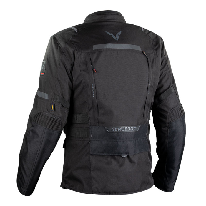 Geacă moto Nordcode Rhyno de iarnă impermeabilă, negru [2]