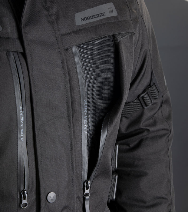 Geacă moto Nordcode Rhyno de iarnă impermeabilă, negru [5]
