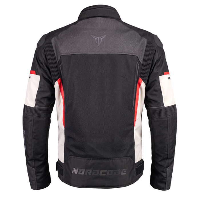 Geacă moto Nordcode Top Speed Air WP de vară cu membrană, negru/gri [3]