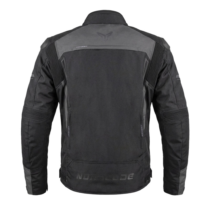 Geacă moto Nordcode Top Speed WP sport de iarnă, negru/gri închis [3]
